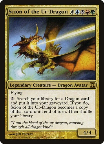 Scion of the Ur-Dragon TSP NM MTG - Image 1 of 1