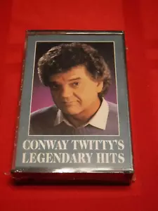 Conway Twitty's Legendary Hits 1993 Cassette SEALED NOS Hello Darlin' Linda Blue - Picture 1 of 4