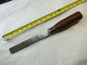 Vintage 1-5/64" Wide Woodworkers Tang Style, Wood Chisel - Picture 1 of 7