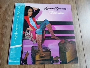 DONNA SUMMER - THE WANDERER LP 1980 OBI INSERT INNER JAPAN GEFFEN EX+ - Imagen 1 de 7