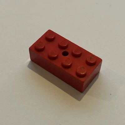 1x Lego 295767-81 Classic rot Stein 2 X 4 Mit Loch - Bild 1 von 2