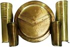 300 Spartan Leonidas Medieval Greek Brass Armor Shield + Arm & Leg Guard Set