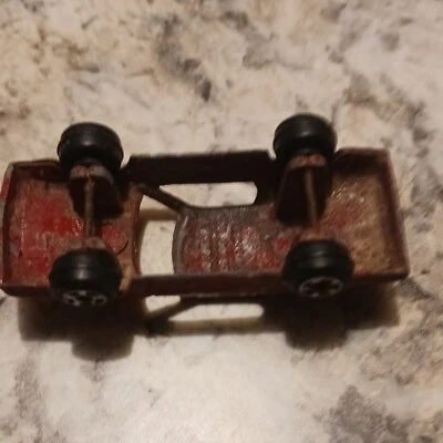 Coche de juguete vintage TOOTSIE TOY Die Cast Pontiac Firebird rojo Foto 1 de 4