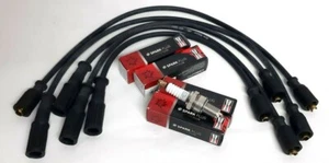 KIT CANDELE + CAVI CANDELE AUTOBIANCHI A112 ABARTH FIAT 127 SERIE II PANDA 903 - Imagen 1 de 4