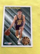 John Stockton 1993-94 Fleer League Leader Assists #228