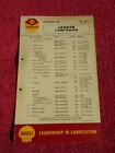 Shell Smarrication Service Guide Card Jaguar 1.5L 1946 - 1948 7953F