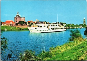 Nautica Ferry Service Enkhuizen-Stavoren Beethoven Barco Postal de Colección BP12 - Imagen 1 de 2