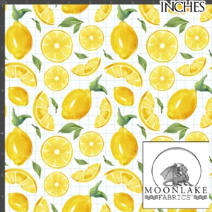 Lemons and Slices 100% Quality Cotton Poplin Fabric *Exclusive* - Picture 1 of 3