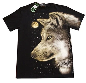 Camiseta Wolf T. M L XL Western Wöffe Husky Indio Vaquero Motociclista Brillo WoMo 1 - Imagen 1 de 2