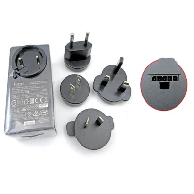 5-Pin Parrot Skycontroller (Black Edition) für Parrot Bebop 2 Drohne Ladegerät - Bild 1 von 4