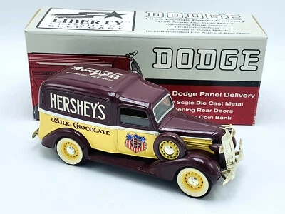 1:28 1936 Dodge Panel Delivery Hershey’s Milk Chocolate Die-Cast Bank  #74012 - Image 1 of 4