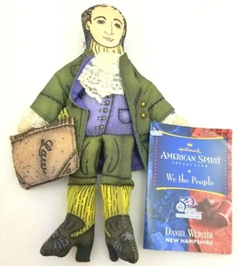 Muñeca Daniel Webster Hallmark American Spirit Collection We the People 2000: Nueva - Imagen 1 de 6