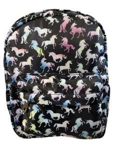 Under One Sky, Girls' Mini Floating Rainbow Unicorns Fantasies Backpack - Picture 1 of 6