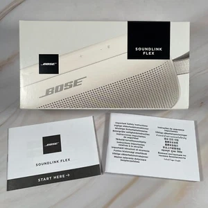 Original Bose Soundlink Flex Bluetooth Speaker White Smoke (Empty Box Only) - Picture 1 of 7