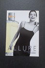 1 X Large Chanel Perfume/ Fragrance Advertising Blotter Card/Postcard