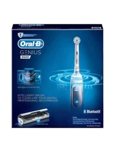 Oral B Power Genius Series 8500 Electric Toothbrush - Silver - Picture 1 of 3