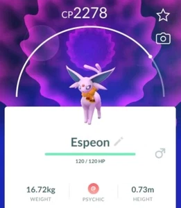 Sun Scarf Espeon Trade Pokémon Go - Picture 1 of 1