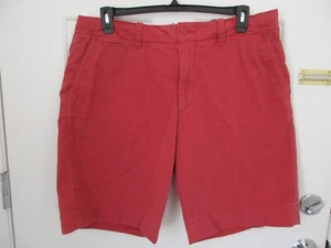 Polo Ralph Lauren Shorts Mens 38 Red Cotton Chino Casual W/drawstring waist - Picture 1 of 2