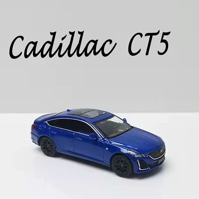 Masdi 1:64 Blue Cadillac CT5 Sports Sedan Diecast Model Car – Collectible - Image 1 of 4