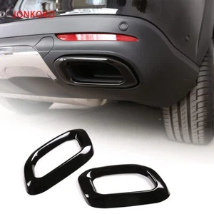 Marco de tubo de silenciador de escape trasero de acero inoxidable para Benz GLE GLS 2020-24 2 piezas - Imagen 1 de 9