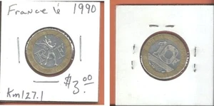Moneda Francos Francia 1990 - Imagen 1 de 1