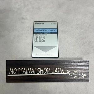 Roland Memory CARD M-512E RAM 64K Bytes Sound modules Equipment Music Tested GD! - Picture 1 of 4