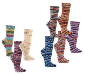 Lieblingssocken Unisex Stricksocken Wollsocken Skandinavien 2er-Pack Gr. 36-46 - Picture 1 of 21