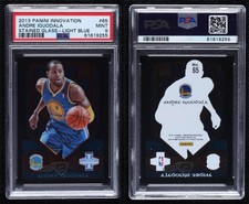2013-14 Panini Innovation Stained Glass Light Blue Andre Iguodala #65 PSA 9 MINT
