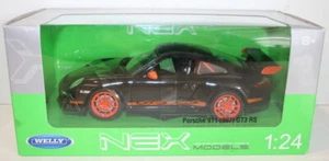 Welly NEX 1/24 Scale 22495W - Porsche 911 997 GT3 RS - Black - Picture 1 of 3