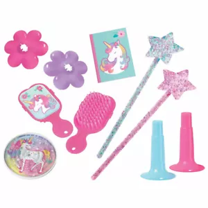 ENCHANTED UNICORN MEGA MIX FAVOR PACK (48pcs)~ Birthday Party Supplies Prize Toy - Picture 1 of 1