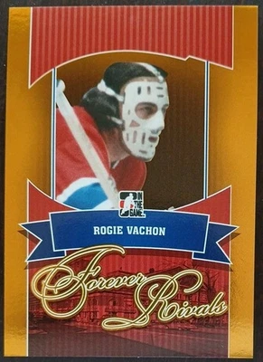 2012 - 2013 ITG Rogie Vachon Forever Rivals Gold /30 #27 Hockey Card - Image 1 of 2