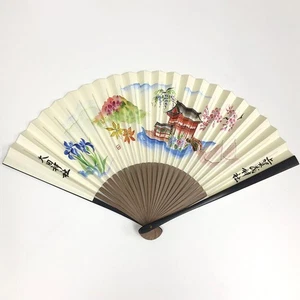 Abanico Plegable Japonés Komaruya Sumii Tradicional Sensu Hermoso Diseño Cultura - Imagen 1 de 11