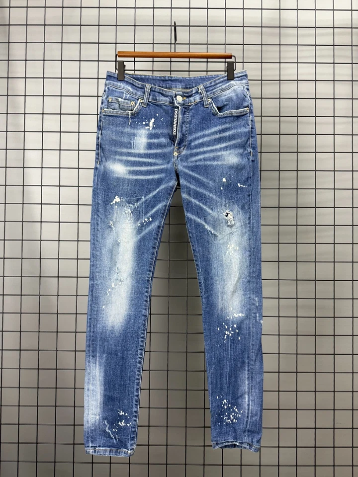 Dsquared2 Vaqueros Slim Skinny Hombre Talla 48 Deberes Pagados (USA) Foto 1 de 4