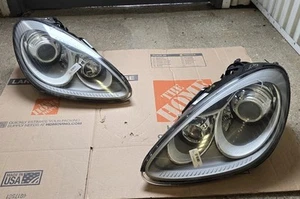 2011 - 2014 Porsche Cayenne S Bi-Xenon HID LED AFS Left + Right Headlight OEM - Bild 1 von 14