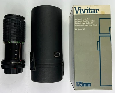 Lente zoom de enfoque macro Vivitar 70-210 mm f/4,5-5,6 MC para montura Canon FD Japón Foto 1 de 4