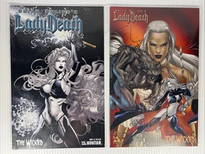 Lady Death The Wicked #1/2, #1 Pulido/Ortiz Avatar Press 2005 NM Variant - Picture 1 of 4