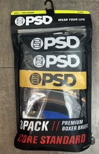 PSD 7" Inseam Core Standard Premium Boxer Briefs, XL--"Wear Your Life" NEW - Picture 1 of 9