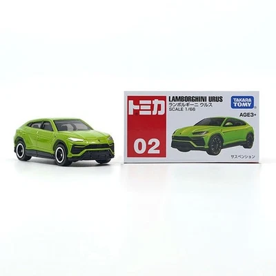 Takara Tomica Tomy 1/66 #02 Lamborghini Urus Diecast Model Car - Image 1 of 4