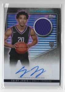 2023/24 TOPPS MIDNIGHT COLBY JONES JERSEY AUTO RC - Picture 1 of 1