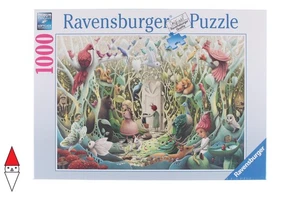 PUZZLE GRAFICA RAVENSBURGER FANTASY IL GIARDINO SEGRETO 1000 PZ - Foto 1 di 2