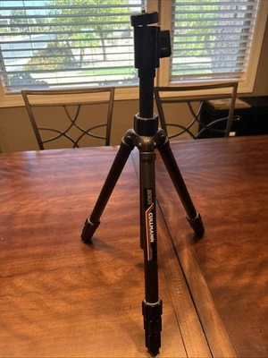 Cullmann 2101 紧凑型相机三脚架带球头延伸至 43 英寸 — 第 1/4 张图片