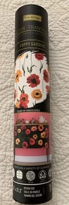 Nuevo Rediseño con Transferencias Prima - Diseño de Jardines de Amapola Talla 24x31.3 Floral - Imagen 1 de 8