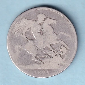 Great Britain. 1821 George 1111 - Crown.. Worn/Good - Picture 1 of 2