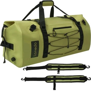 80L Dry Bag Large Waterproof Roll-Top Heavy Duty Fishing Duffel Blue - Picture 1 of 7