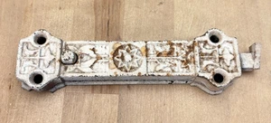 Antique Working Cast Iron Spring Latch Door Hardware Lock Victorian Eastlake - Picture 1 of 10