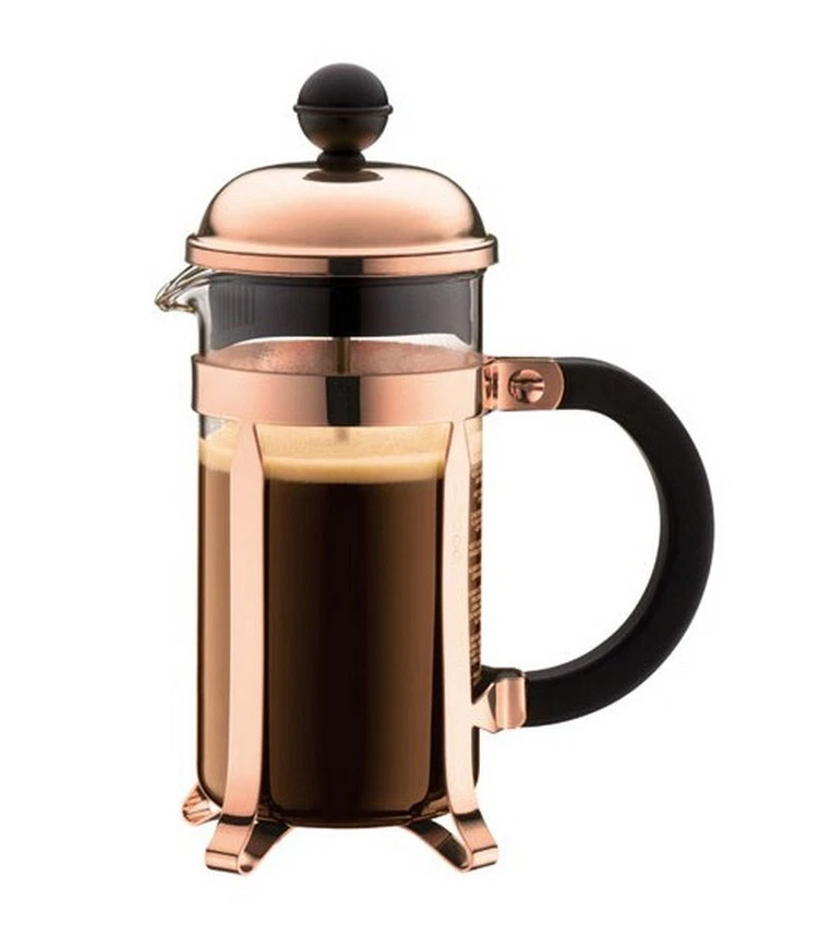 bodum cafetière à piston 3 tasses 0.35l cuivre 1923-18 chambord - Photo 1/1