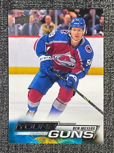 Ben Meyers 2022-23 Upper Deck Series 1 Young Guns #222 Colorado Avalanche - Picture 1 of 2