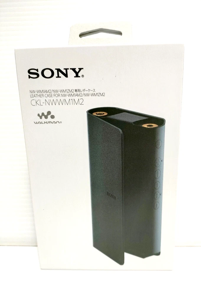 Sony Official CKL-NWWM1M2 for NW-WM1ZM2 or NW-WM1AM2 Walkman Leather Case