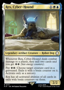 NM Rex, Cyber-Hound, MTG, Fallout, Magic the Gathering, 117 - Picture 1 of 1