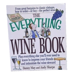 The Everything Wine Book Everything Cooking Paperback by Danny May & Andy Sharpe - Imagen 1 de 3